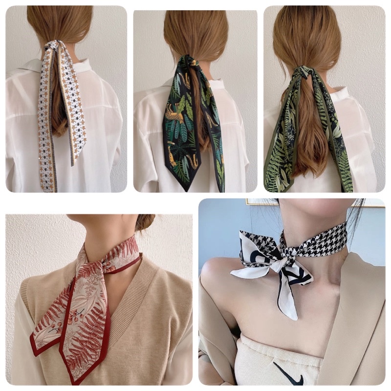 Khăn turban cột tóc-túi xách băng đô link 1