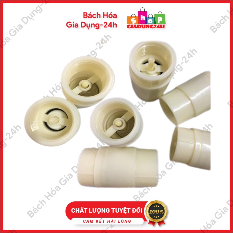 Van 1 chiều nhựa trắng ĐK 27cm, 34mm, hiệu Ánh Sáng-Giadung24h