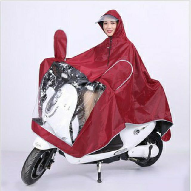 Áo Mưa Phản Quang Loại Đẹp Kèm Kính Che Chống Hắt