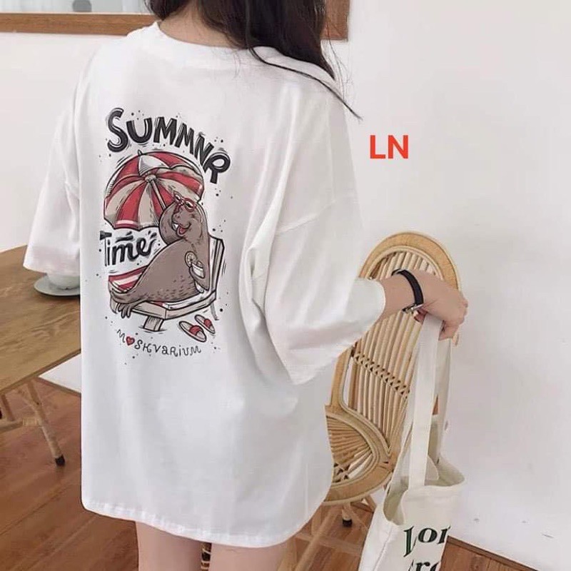 Áo phông gấu che ô Summnr DA25