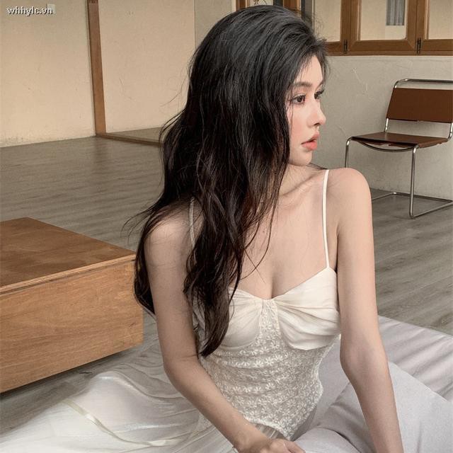 Đầm Đuôi Cá Hai Dây Phối Ren Thời Trang Hè 2021 Cho Nữ | BigBuy360 - bigbuy360.vn