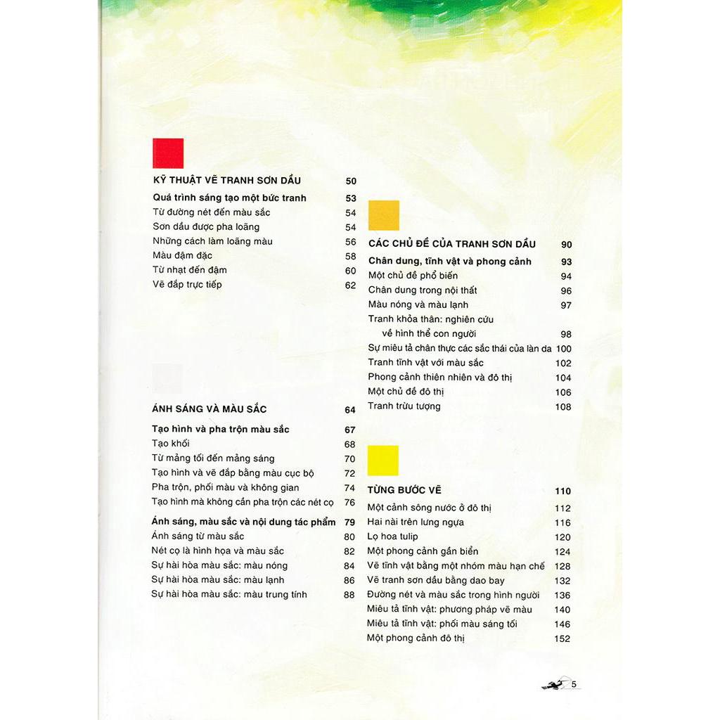 Sách Học Vẽ Tranh Sơn Dầu