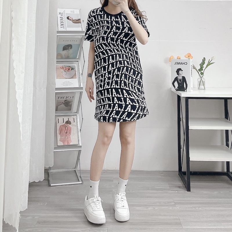 (ảnh thật) Váy Color Block d/as và m/ lb đủ mẫu hàng chuẩn 1:1