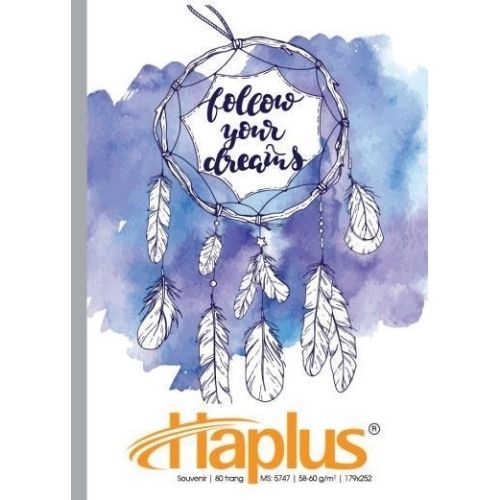 Vở kẻ ngang/ Sổ giáo án Haplus Hải Tiến 80tr/ 120tr/ 200tr nhiều mẫu giấy trơn mịn dành cho học sinh sinh viên