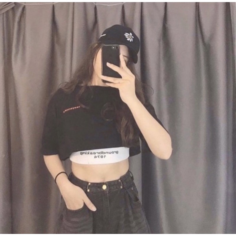 Áo croptop cặp