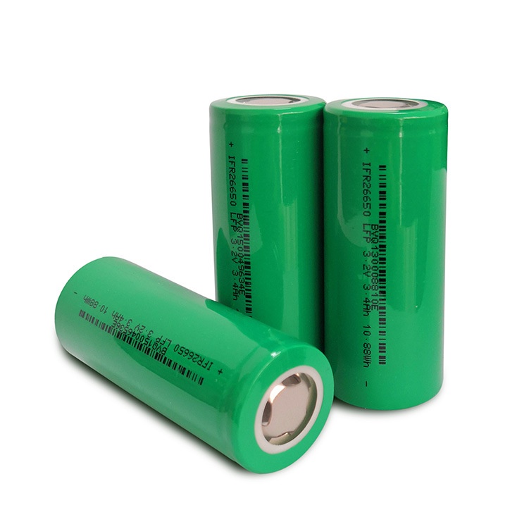 Cell pin sắt 26650 3.2V LiFePo4 3400mah 3C Xả 10A