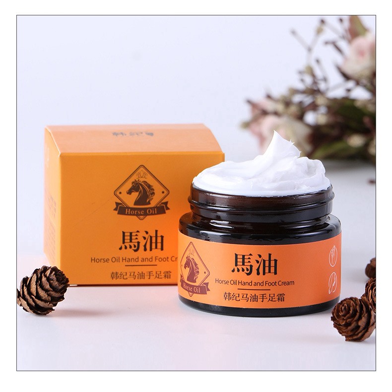 Horse Oil Feet Cream Heel Cream for Athlete's Foot Feet Mask Itch Blisters Anti-chapping Peeling for Foot Care Cream