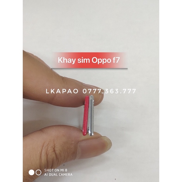 Khay sim oppo f7
