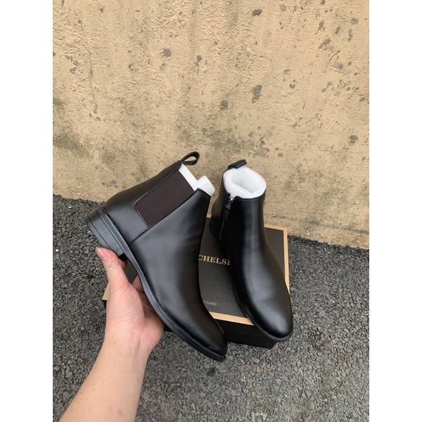 Giầy Chelsea Boots kéo khóa, giày bốt nam Lỗi 1 đổi 1 trong 7 ngày da pu | BigBuy360 - bigbuy360.vn