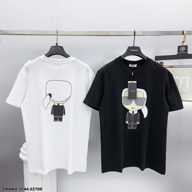 Áo thun Fendi Karl Loves Fendi siêu độc chất cotton cực mềm trend hot 2022