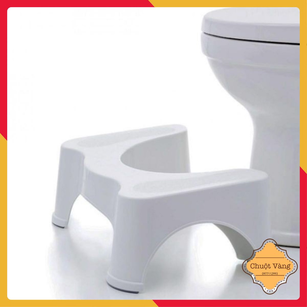 Ghế kê chân toilet chống táo bón