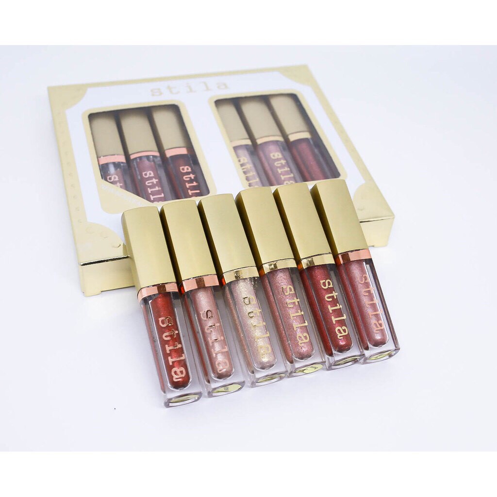 SET NHŨ MẮT KIM TUYẾN STILA 6 CÂY E405 | BigBuy360 - bigbuy360.vn