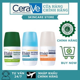 [Phân Loại Mùi] Lăn Khử Mùi Hàng Ngày Etiaxil Deodorant Anti Transpirant 48h 50ml