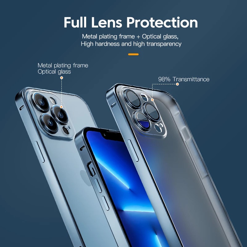 Ốp Điện Thoại TPU Mềm Chống Sốc Cho iPhone 13 12 11 Pro MAX 7 8 Plus X XS MAX XR SE 2020