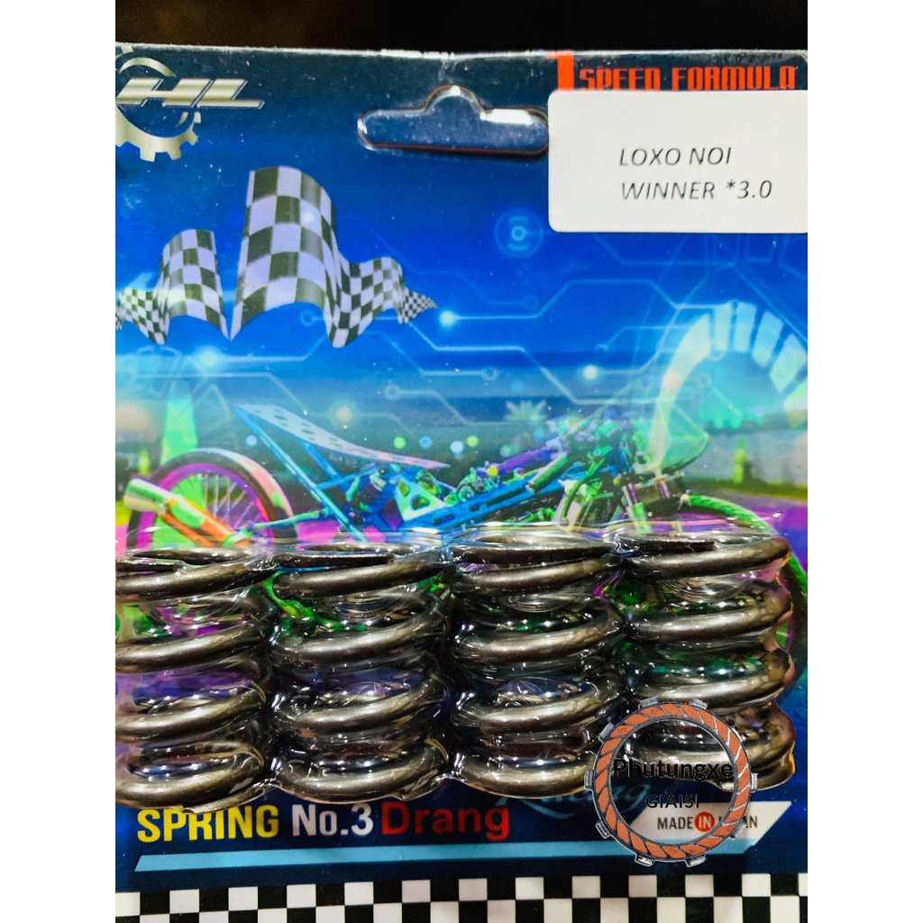 Lò xo nồi CKHL WINNER 150 / SONIC 150 , 2.6ly / 2.8ly / 3.0ly thép nhật đủ size