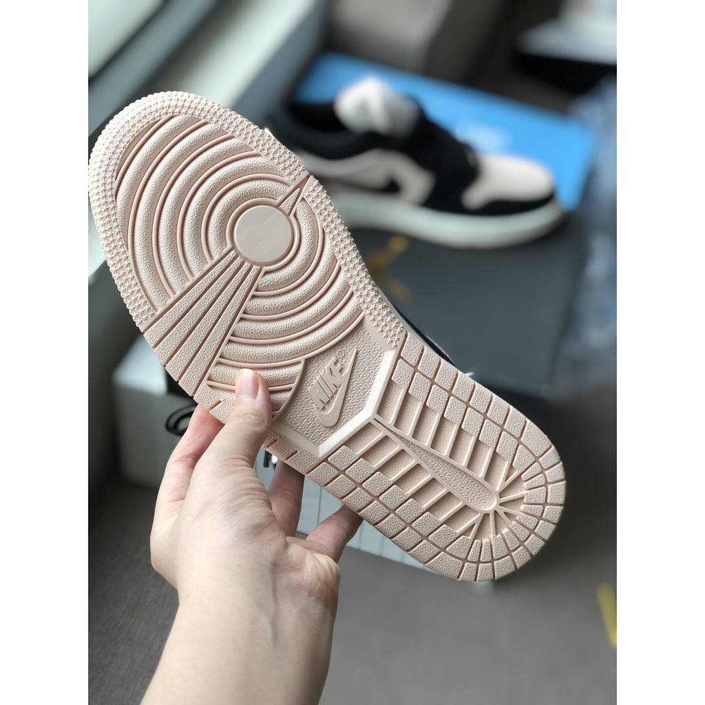 Giày thể thao,Giày sneaker,Giày 𝐉𝐨𝐫𝐝𝐚𝐧 hồng đen cổ thấp