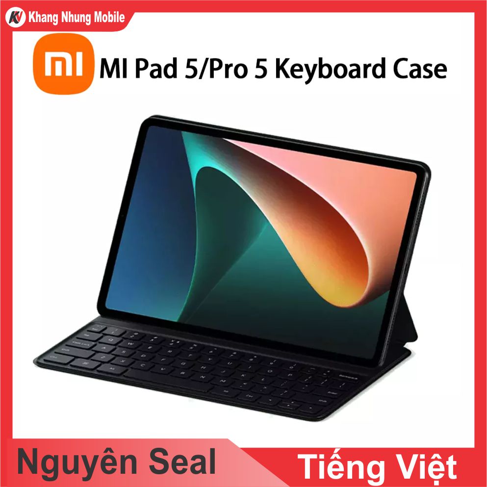 Bàn Phím, Keyboard, Bao da, Pen, bút cảm ứng, ốp lưng dành cho Mipad 5, Mipad 5 Pro Khang Nhung