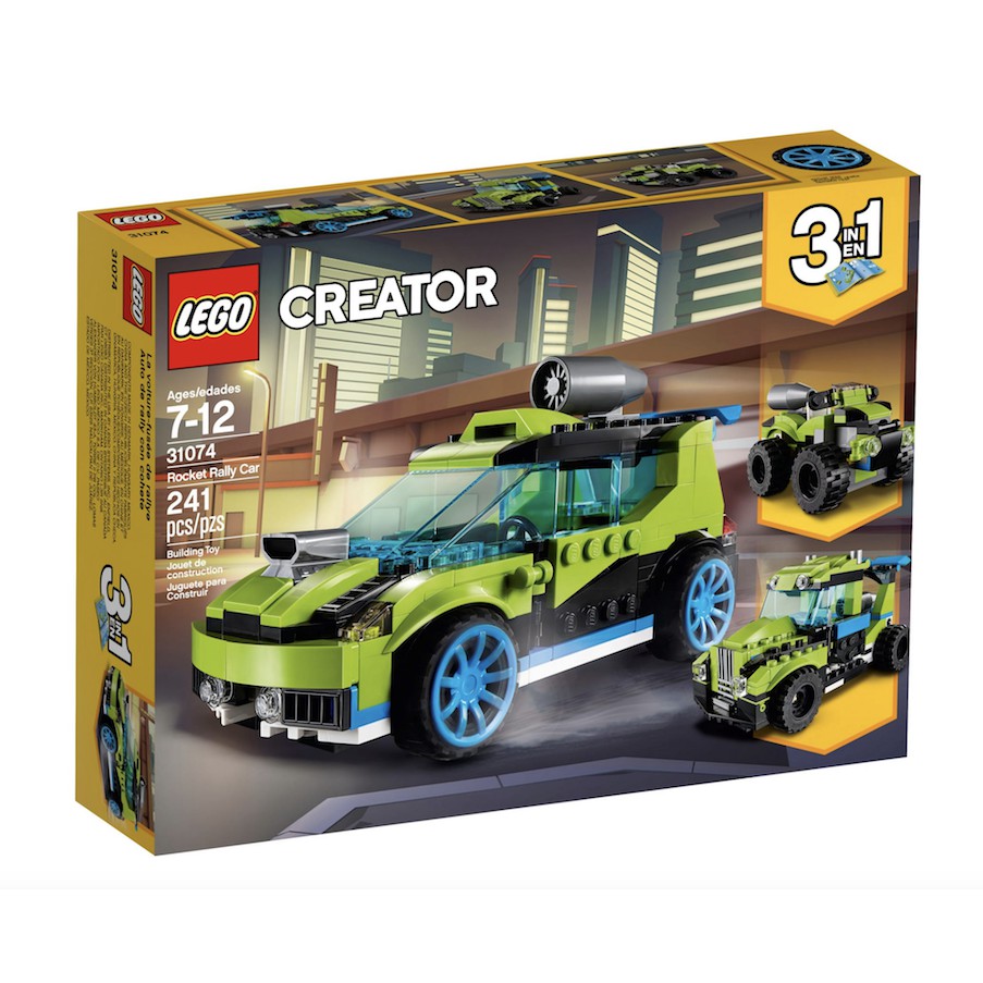 Lego HaHa - Lego Creator - Xe Đua Đường Trường Biến Hình - 31074