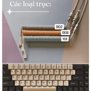 [Galaxy] Dây cáp custom handmade Type-C cho bàn phím cơ /Custom type-C cable for mechanical keyboard