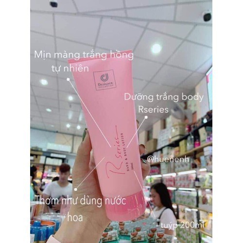 Dưỡng thể hương nước hoa Designer Collection R-Series Hand and Body lotion