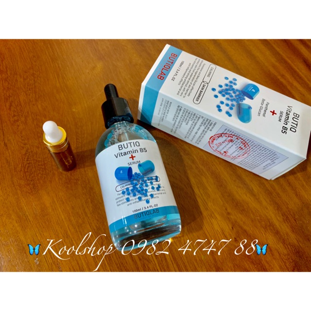 😘MẪU THỬ😘Serum phục hồi da Vitamin B5 Butiq Lab Hàn Quốc là sản phẩm chăm sóc da được các cem ưu chuộng nhất hiện nay