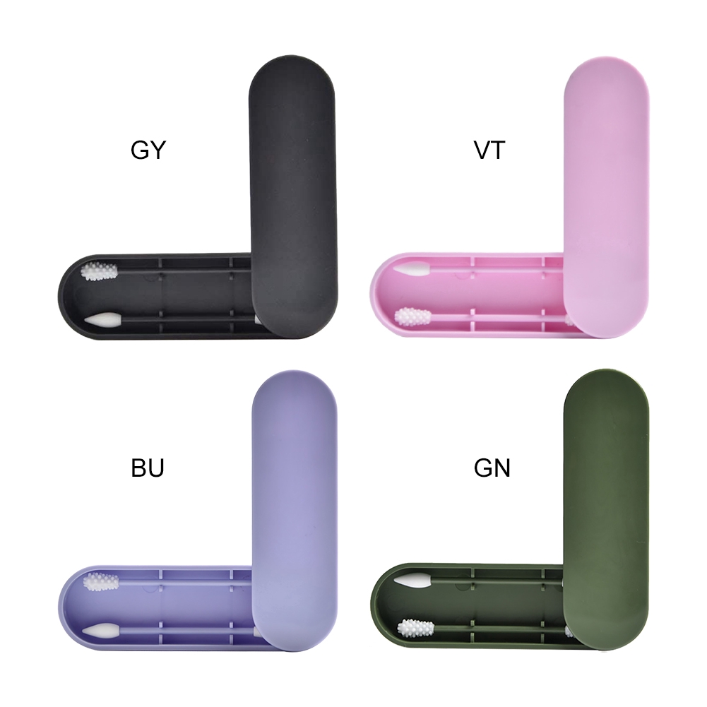 Tăm bông ngoáy tai silicone an toàn có thể làm sạch và sử dụng lại