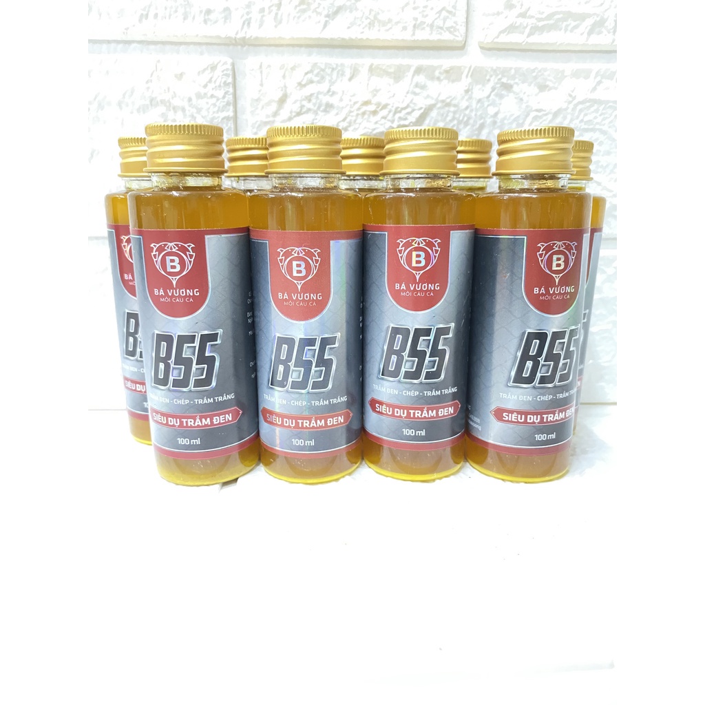 Combo Câu Trắm Đen - Mồi câu Bá Vương B26,B55 Siêu Hot