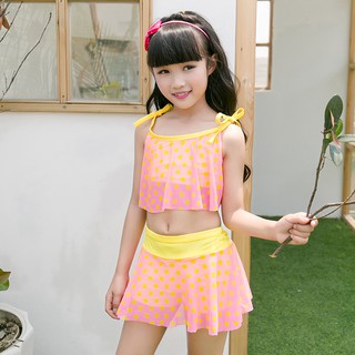 BIKINI TẮM BIỂN CHẤM BI DỄ THƯƠNG (PT135)