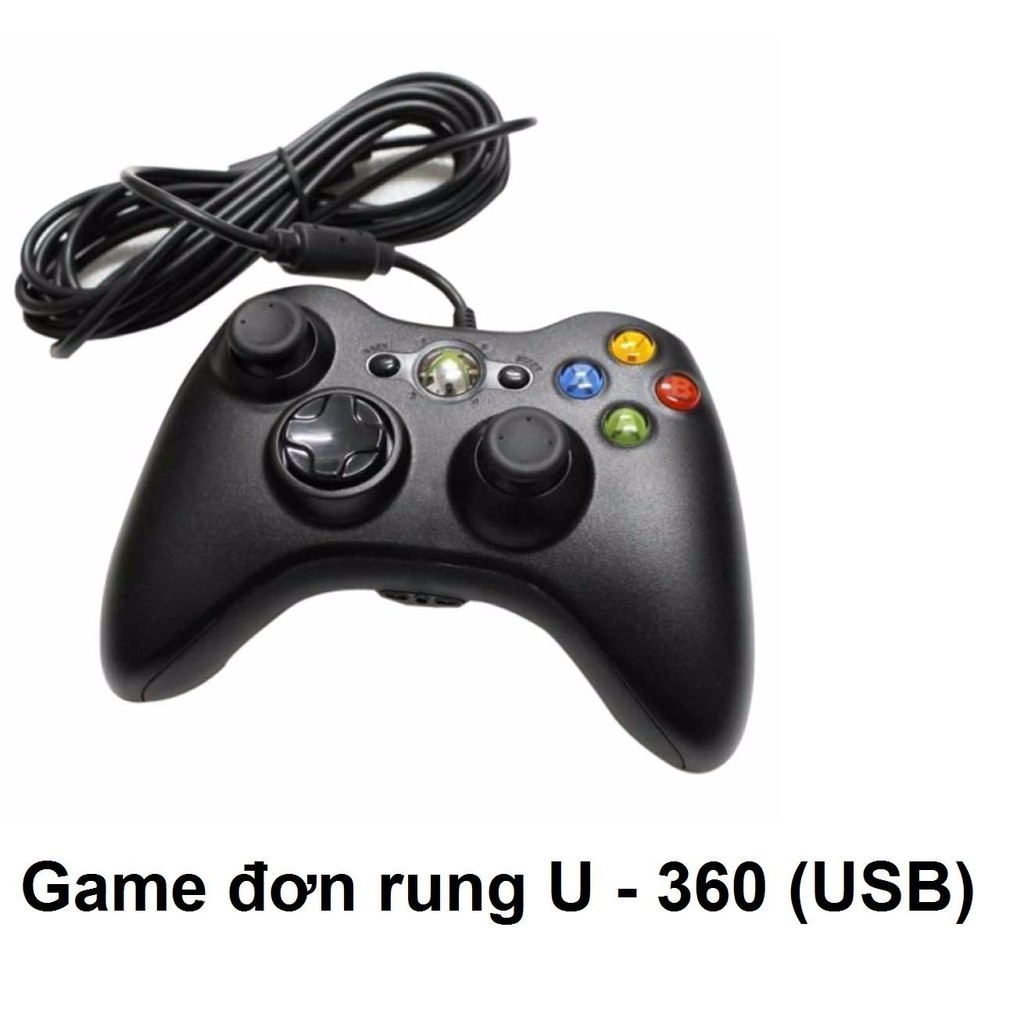 Tay cầm chơi game U-PAD 360 - hỗ trợ rung