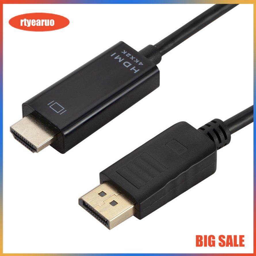 Cáp chuyển cổng DisplayPort DP ra HDMI 1.8m tiện dụng