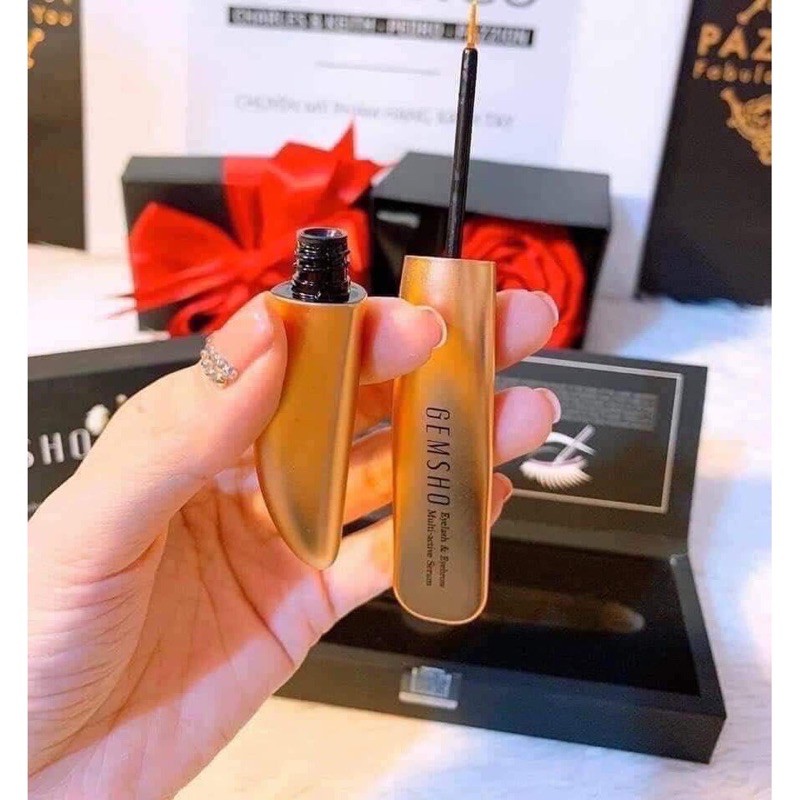 Serum dưỡng dài mi Gemsho Eyelash & Eyebrow 3ml