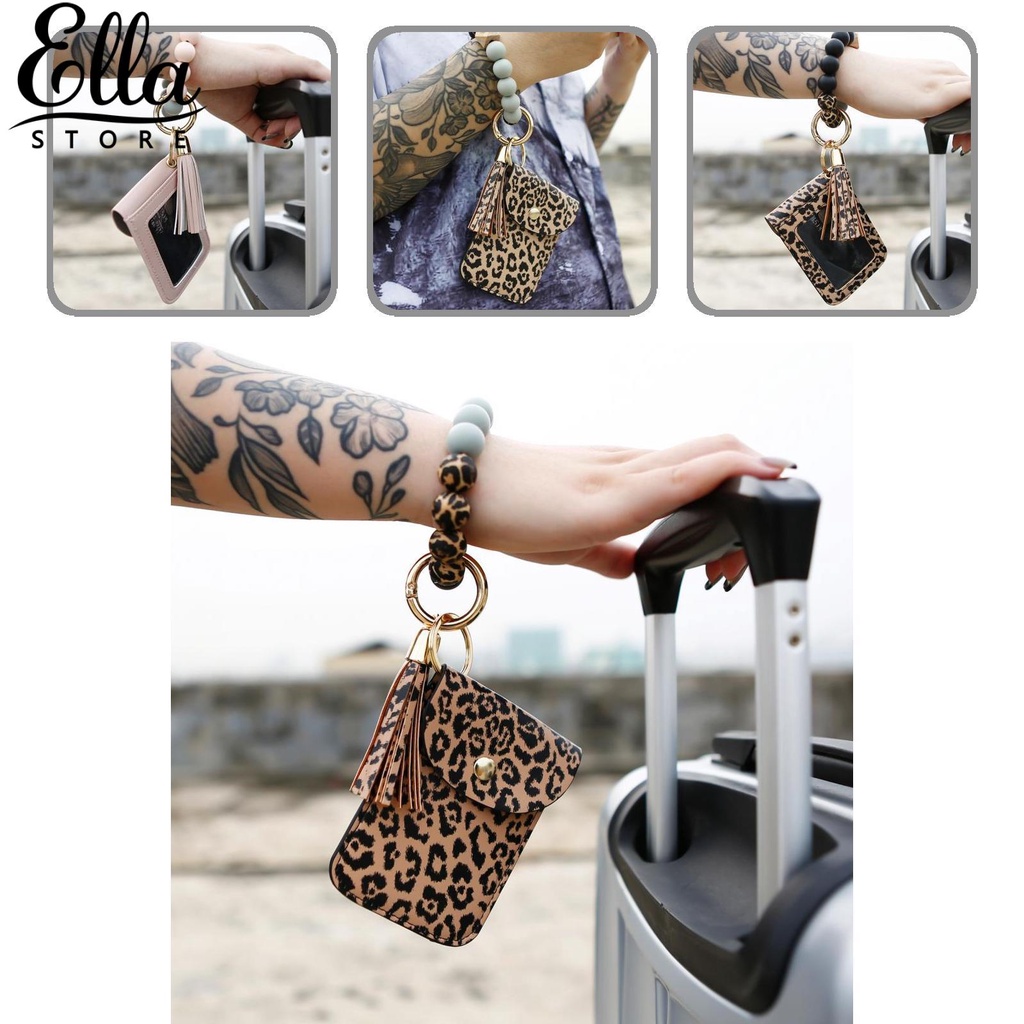 Móc chìa khóa Ellastore 123 có ngăn đựng thẻ tiện dụng