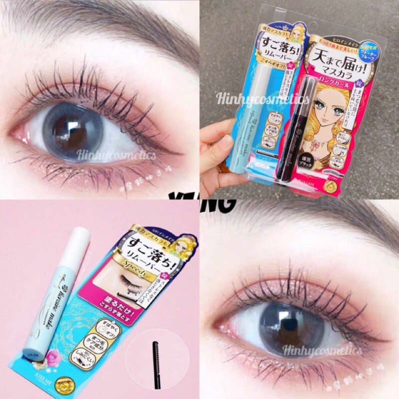 [Tách set giá sale - set Mascara, kẻ mắt ] Mascara Kiss me Heroine Make chuốt mi hồng, tím | BigBuy360 - bigbuy360.vn