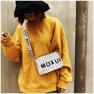 [XẢ HÀNG TỒN KHO] TÚI ĐEO CHÉO MOXUI OFF WHITE