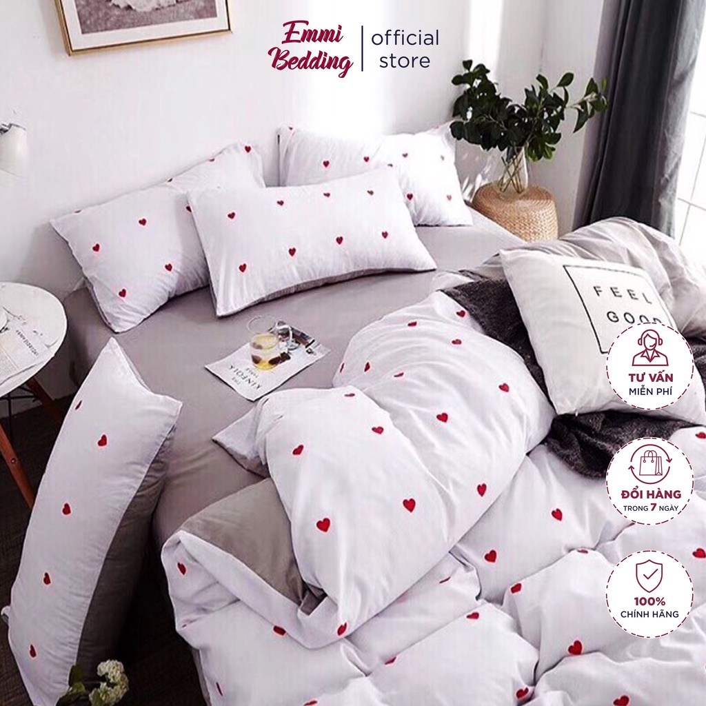 Bộ chăn,ga,gối cotton Emmibedding store