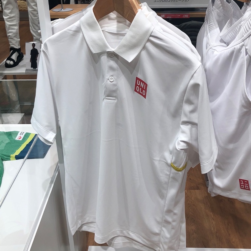 Uniqlo Print Trendy Comfortable Tennis Polo Shirt