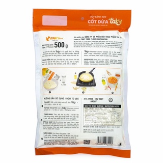 500GR BỘT BÁNH XÈO CỐT DỪA TAKY