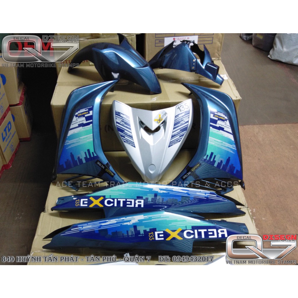 TEM RỜI EXCITER 2011 THÀNH PHỐ