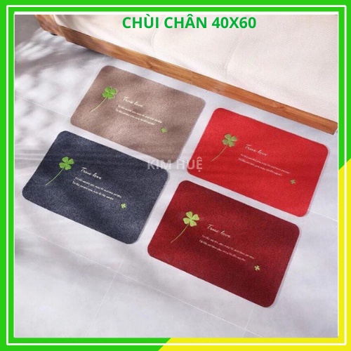 Thảm chùi chân lau chân tiện dụng giá rẻ 40x60cm