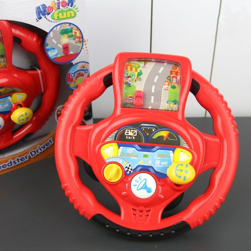 Vô lăng điện tử đường đua kỳ thú - vui nhộn cho bé Winfun 1080 - đồ chơi cho bé từ 3 tới 6 tuổi