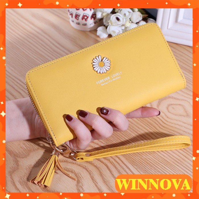 Ví nữ đẹp giá rẻ cầm tay dáng dài MADLEY nhiều ngăn cao cấp đẹp giá rẻ WINNOVA VDA359