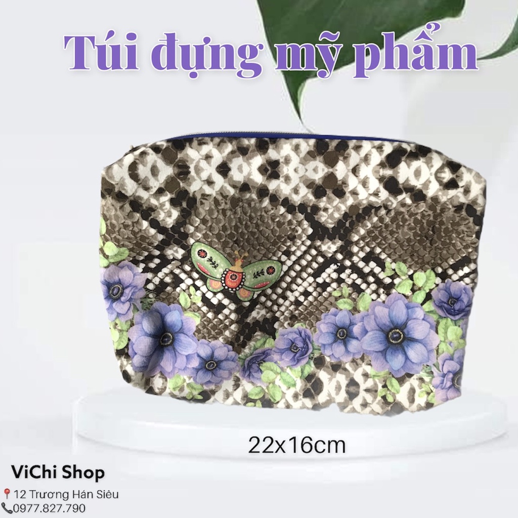 Túi đựng mỹ phẩm Estee . Lauder cosmetic bag