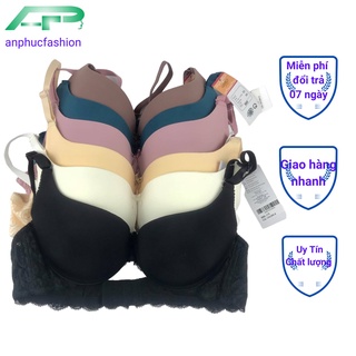 Áo ngực trơn mút vừa nâng ngực 02 móc cài sau Lovely - 175