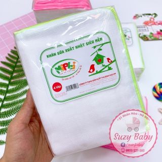 SET 10 KHĂN SỮA XÔ 4 LỚP MIPBI XUẤT NHẬT SIÊU ĐẸP