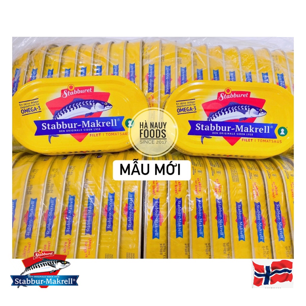 Cá Hộp Nauy Phile Nguyên Lát Sốt Cà Chua 170gr