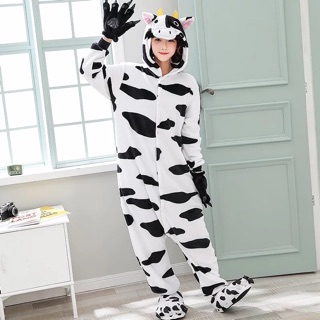 Pijama thú bông hình con bò