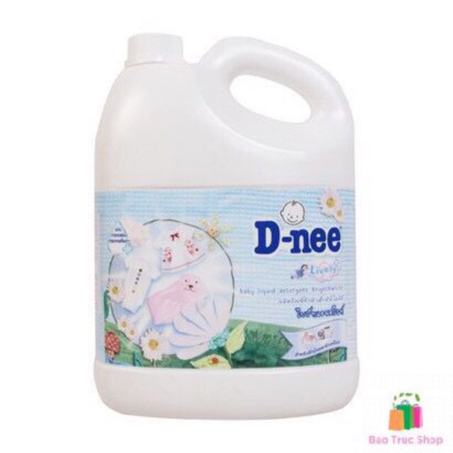 Nước giặt xả Dnee Trắng 3000ml - Hàng chính hãng