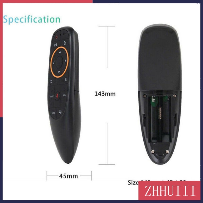 Điều Khiển Từ Xa JT G10S ABS + Nút Silicon 2.4GHz Điều Khiển Bằng Giọng Nói Cho TV Thông Minh PC