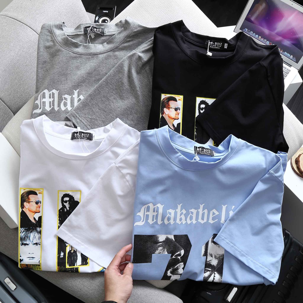 bigsize &lt; 120kg Áo thun/ áo phông nam tay ngắn cổ tròn bigsize - số U2 &amp; 71