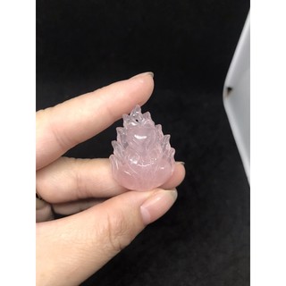 Mặt dây Hồ ly chúa Rose Mắt Hổ